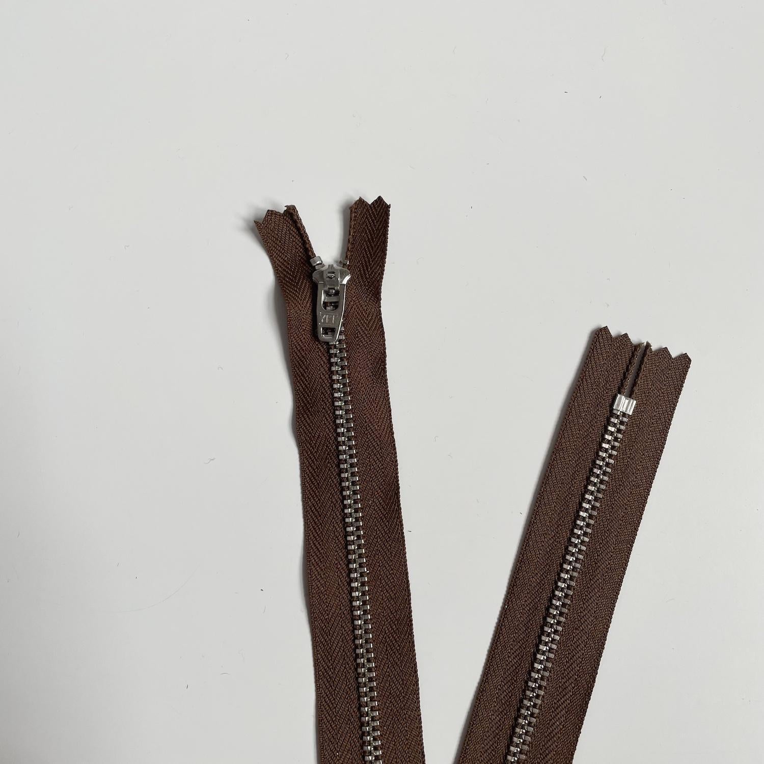 YKK Metal Zipper - 12"