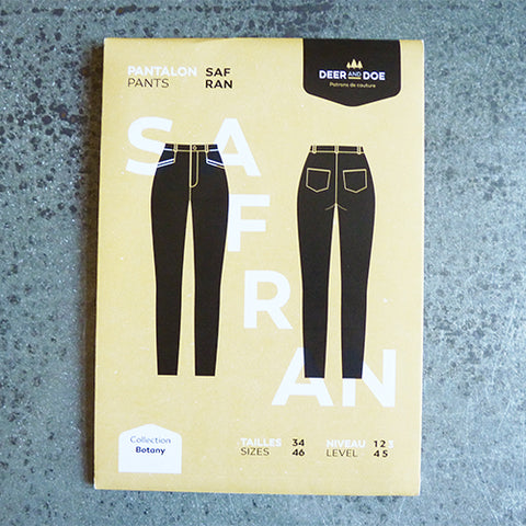 deer and doe sewing pattern safran skinny jeans