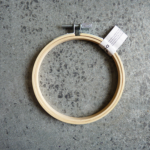 4 inch dmc wood bamboo embroidery hoop