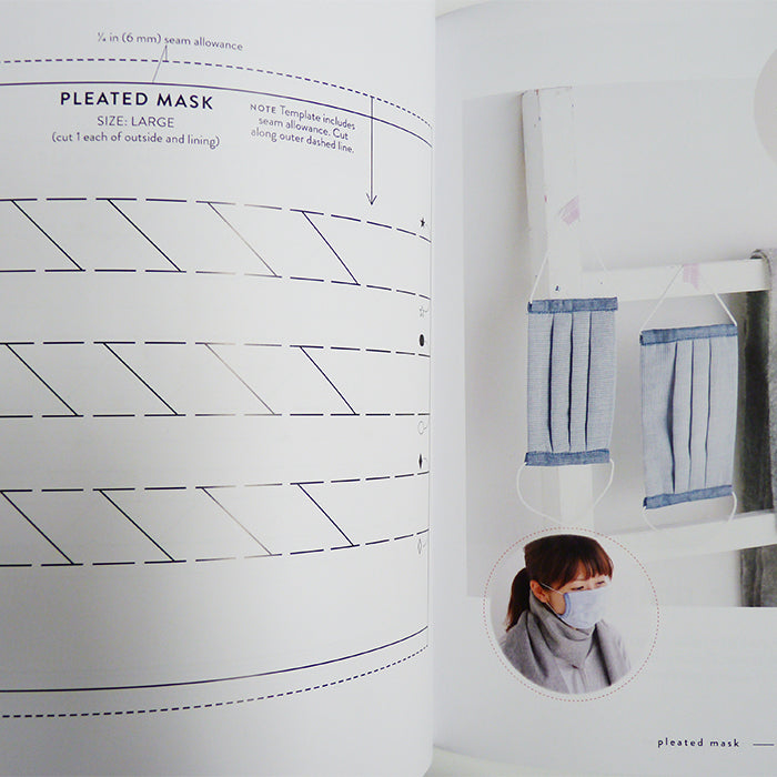 Easy Masks to Sew - Boutique-Sha zakka book