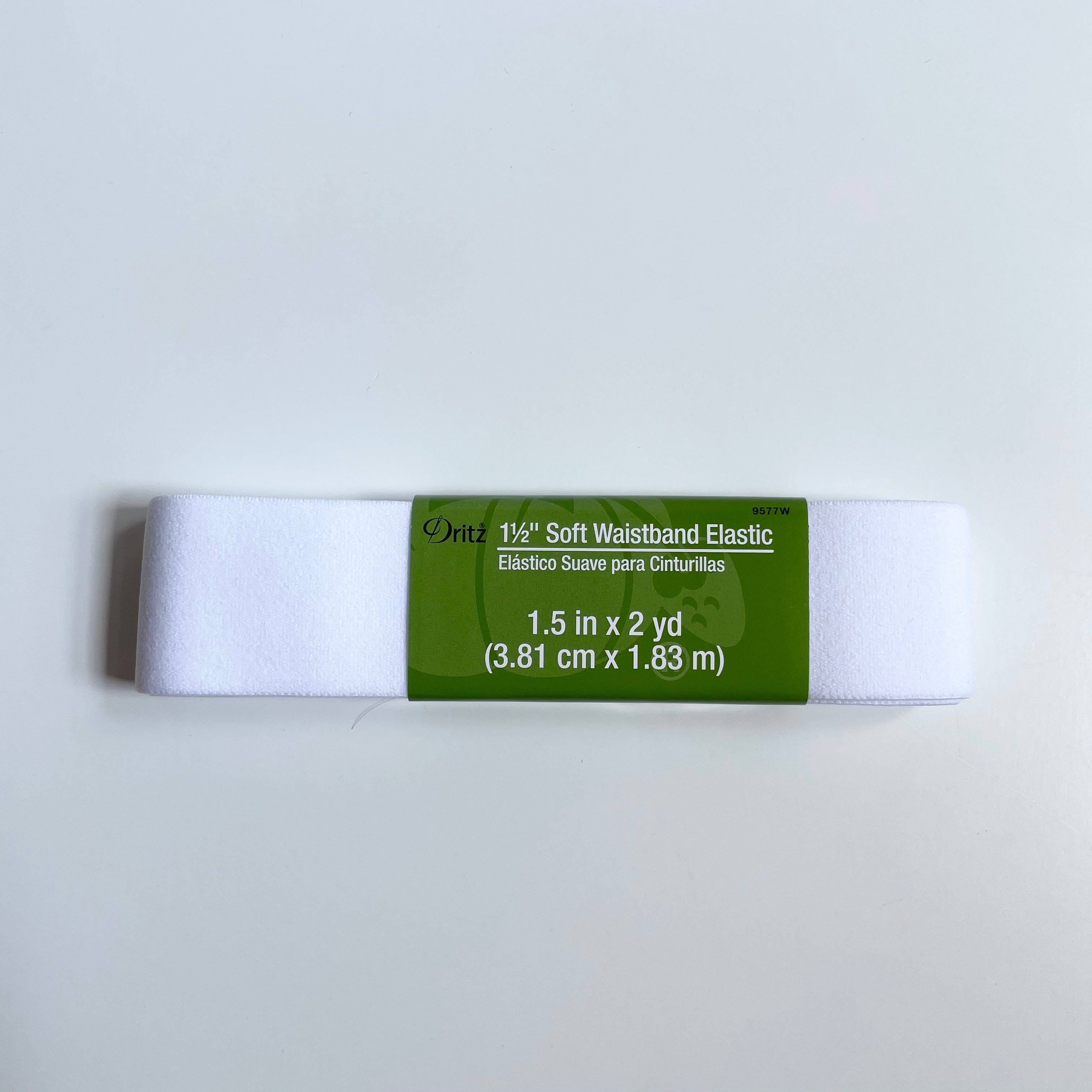 Elastic : Soft Waistband 1.5 inch
