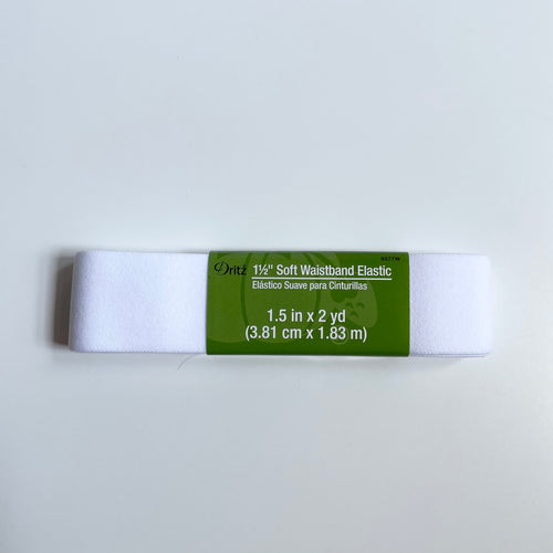 Elastic : Soft Waistband 1.5 inch