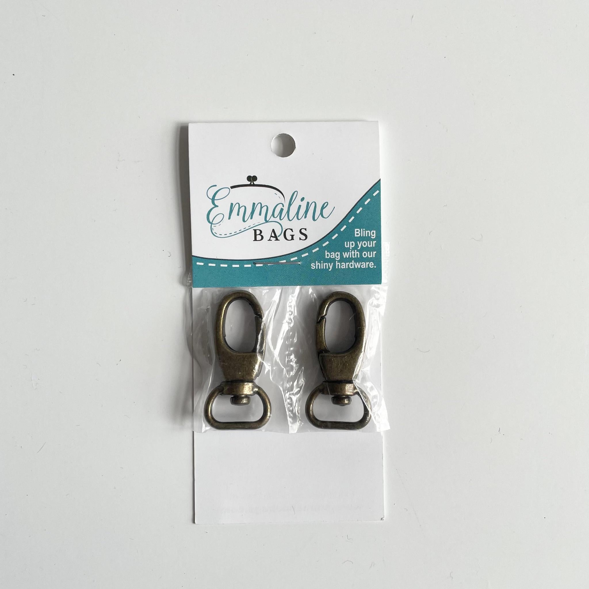 Emmaline Bags : Swivel Snap Hooks - 1/2 inch – Bolt & Spool