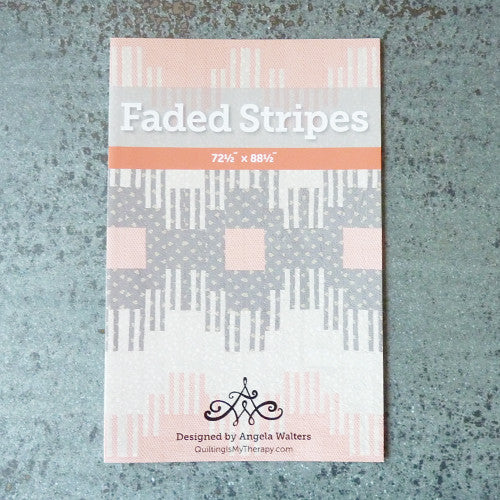 faded stripes quilt pattern