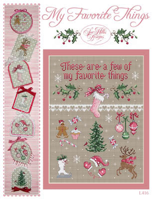 Counted Cross Stitch Pattern: My Favorite Things