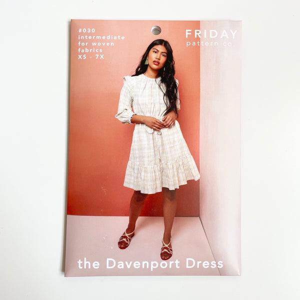 Friday Pattern Company : The Davenport Dress