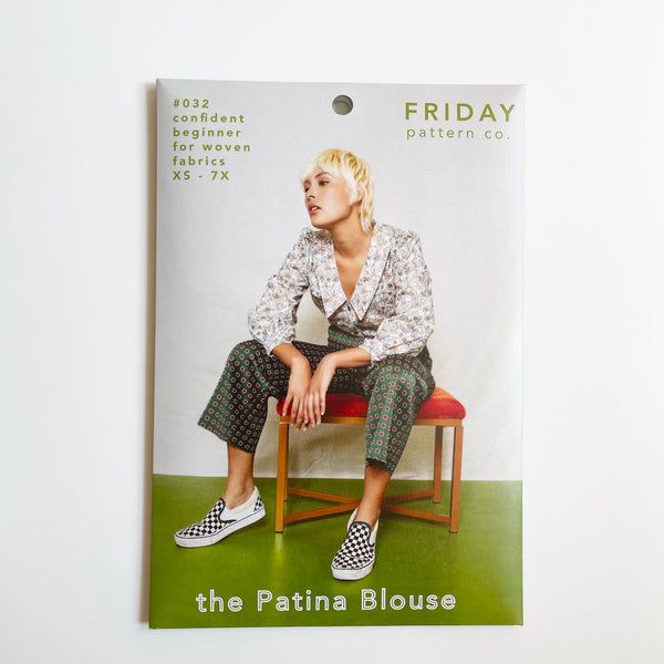 Friday Pattern Company : The Patina Blouse