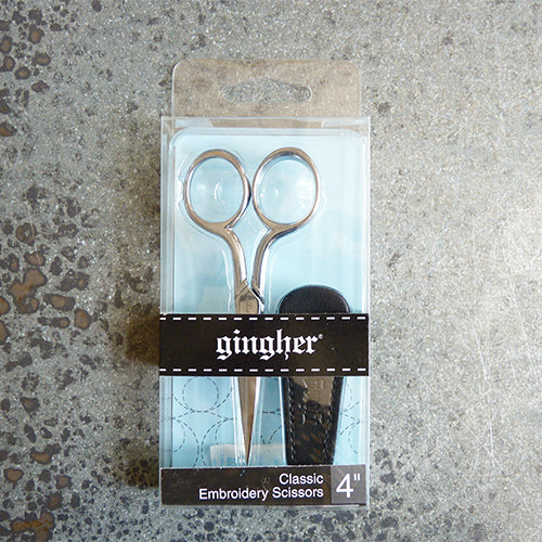 gingher 4 inch classic embroidery scissors