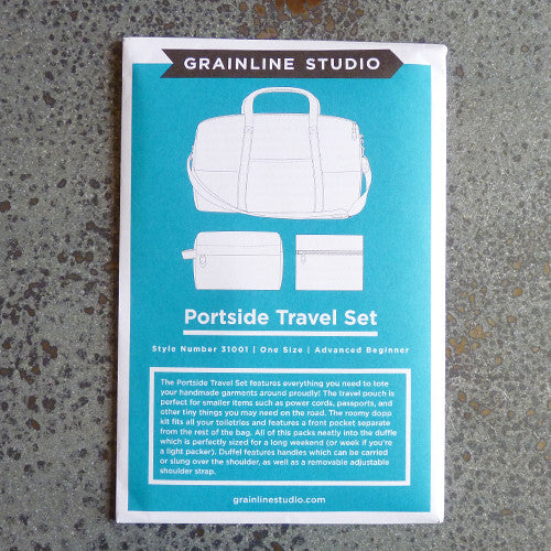 grainline studio portside travel kit sewing pattern