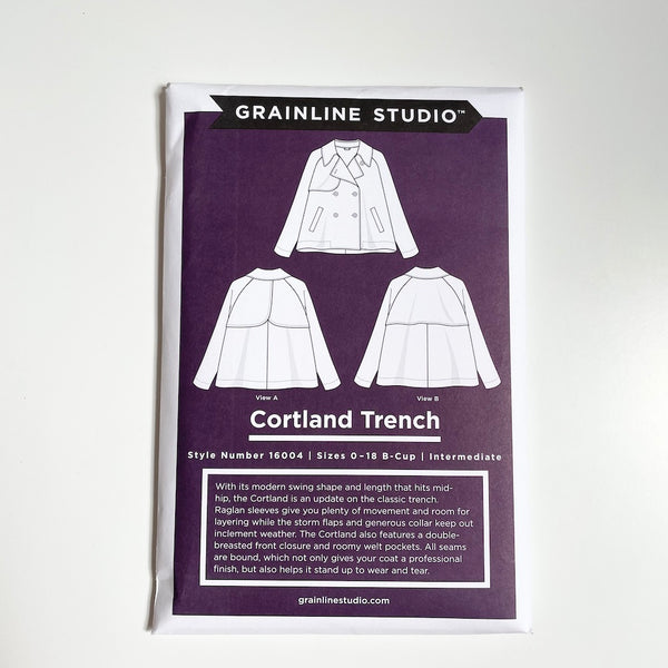 Grainline Studio : Cortland Trench