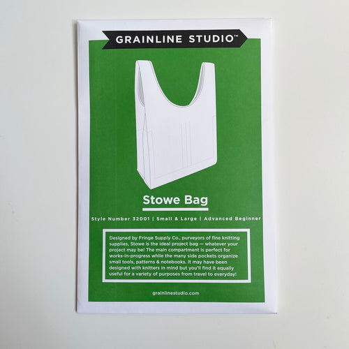Grainline Studio & Fringe Supply Co. : Stowe Bag