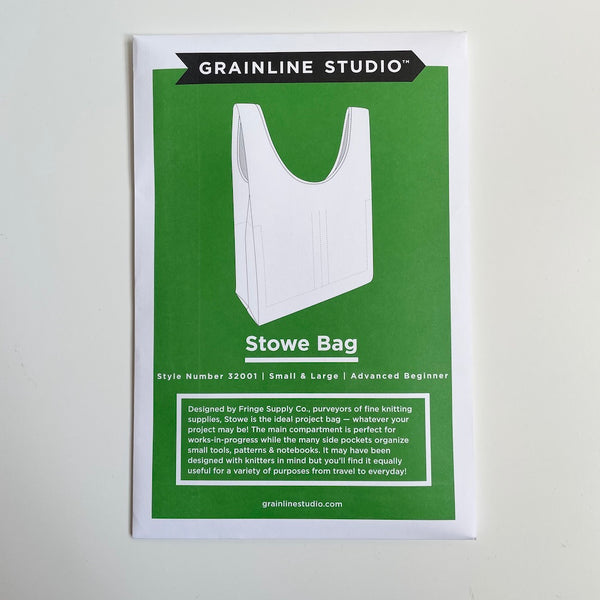 Grainline Studio & Fringe Supply Co. : Stowe Bag