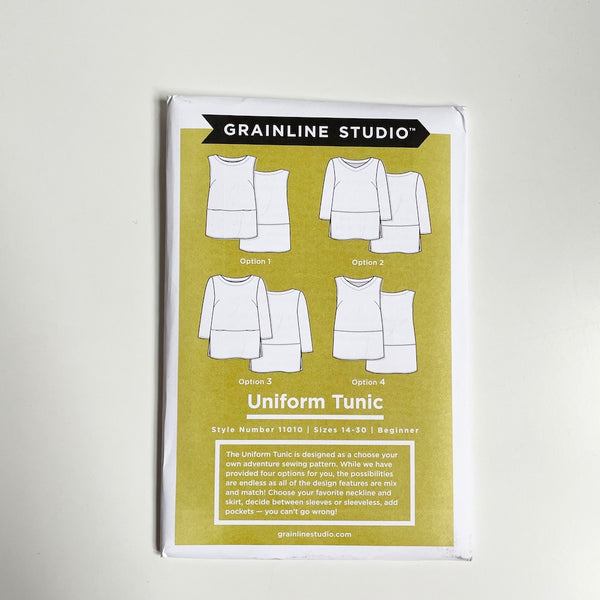 Grainline Studio : Uniform Tunic Extended Sizing