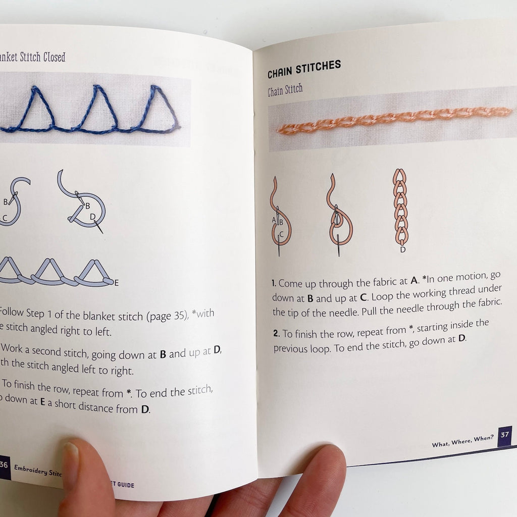 Embroidery Pocket Guide [Book]