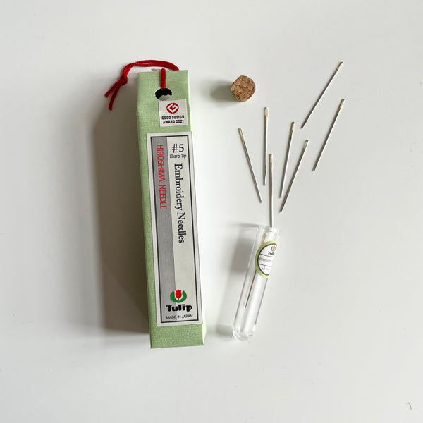 Hiroshima Embroidery Needles - #5 Sharp Tip
