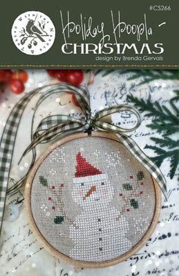 Counted Cross-Stitch Pattern: Holiday Hoopla - Christmas