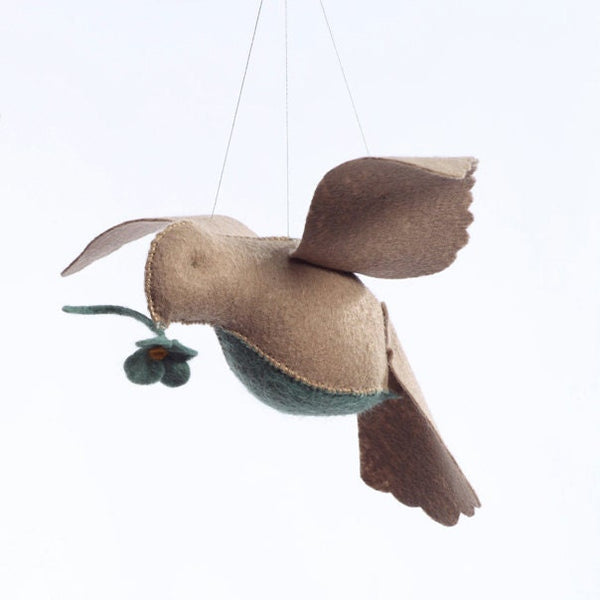 Threadfollower : Hand-Stiching Project - Bird in Flight Kit