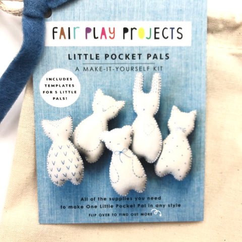Five Little Pocket Pals Sewing Kit