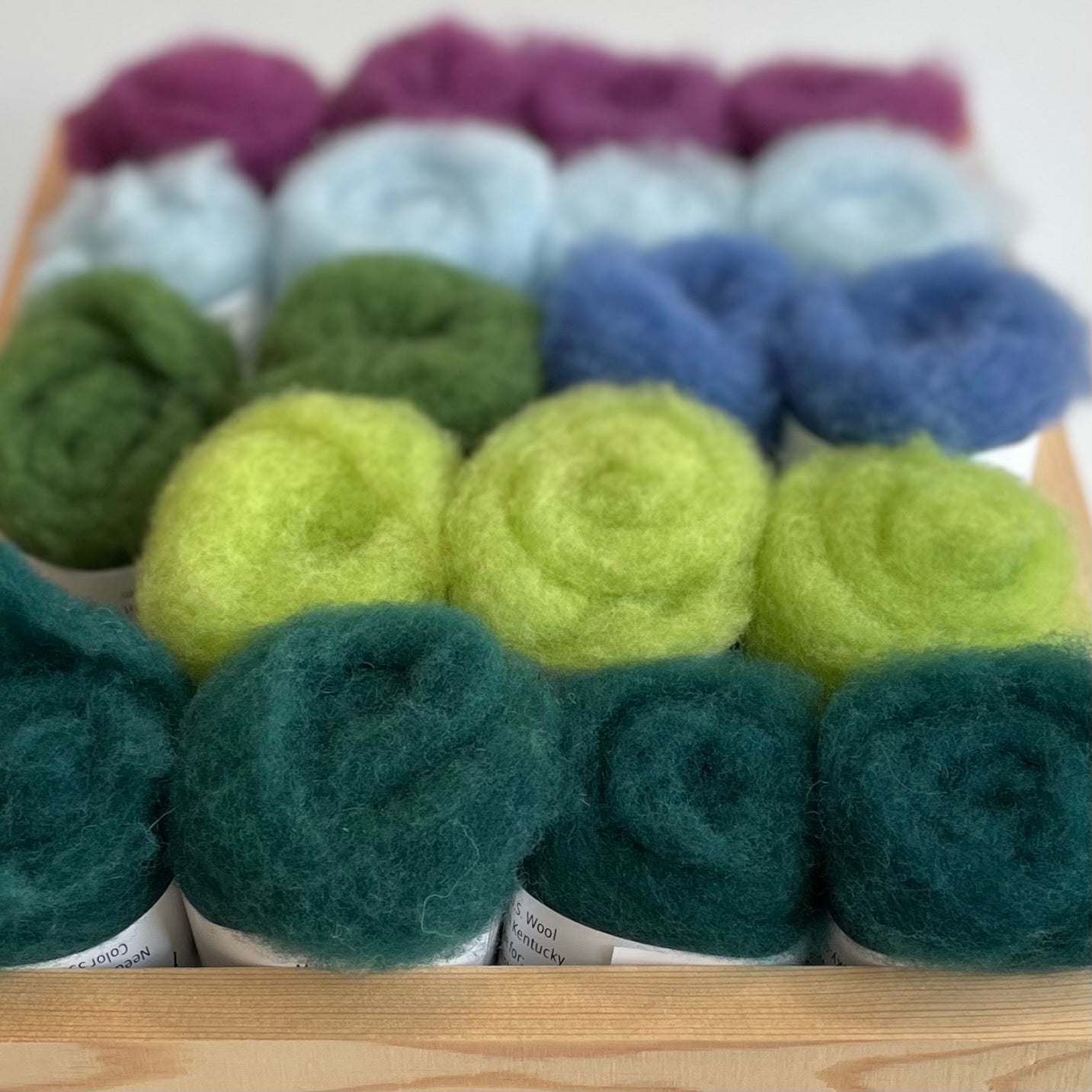 Felted Sky Wool Batting
