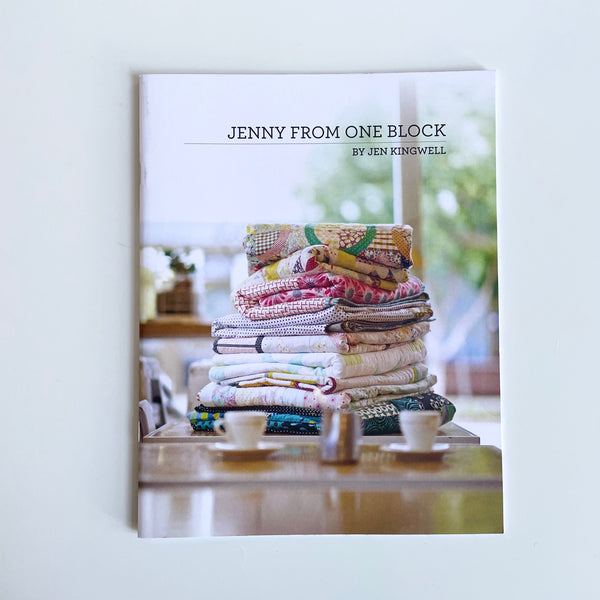Jen Kingwell Designs : Jenny From One Block Quilt Pattern