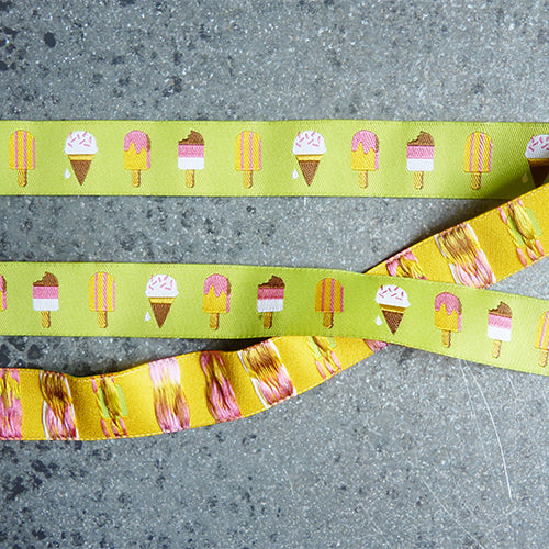 jessica jones ribbon popsicles ice cream green
