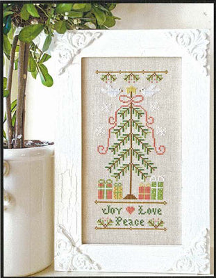 Counted Cross Stitch Pattern: Joy * Love * Peace
