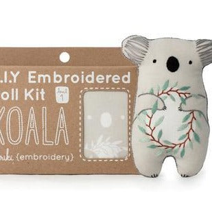 kiriki press embroidery koala kit