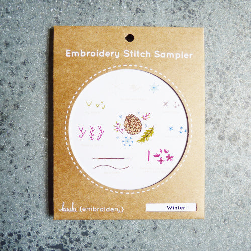 kiriki press embroidery sampler kit