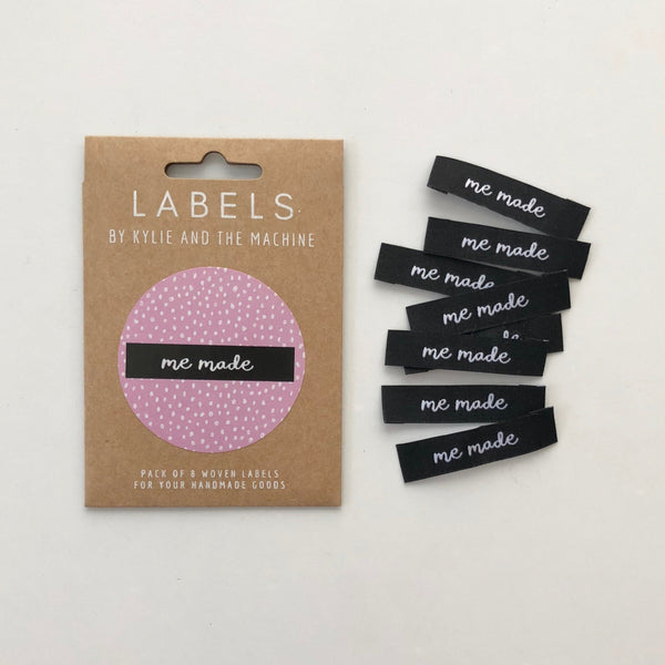 kylie and the machine woven label