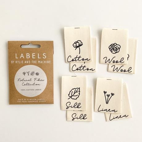 Perfectly Imperfect Woven Clothing Labels by Kylie and the Machine - 6  labels per pack > Kylie and the Machine Woven Labels > Fabric Mart