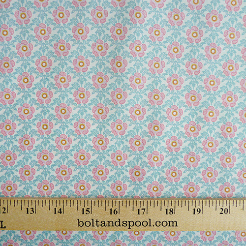 Etching Grande - Floral Fabric By The Yard