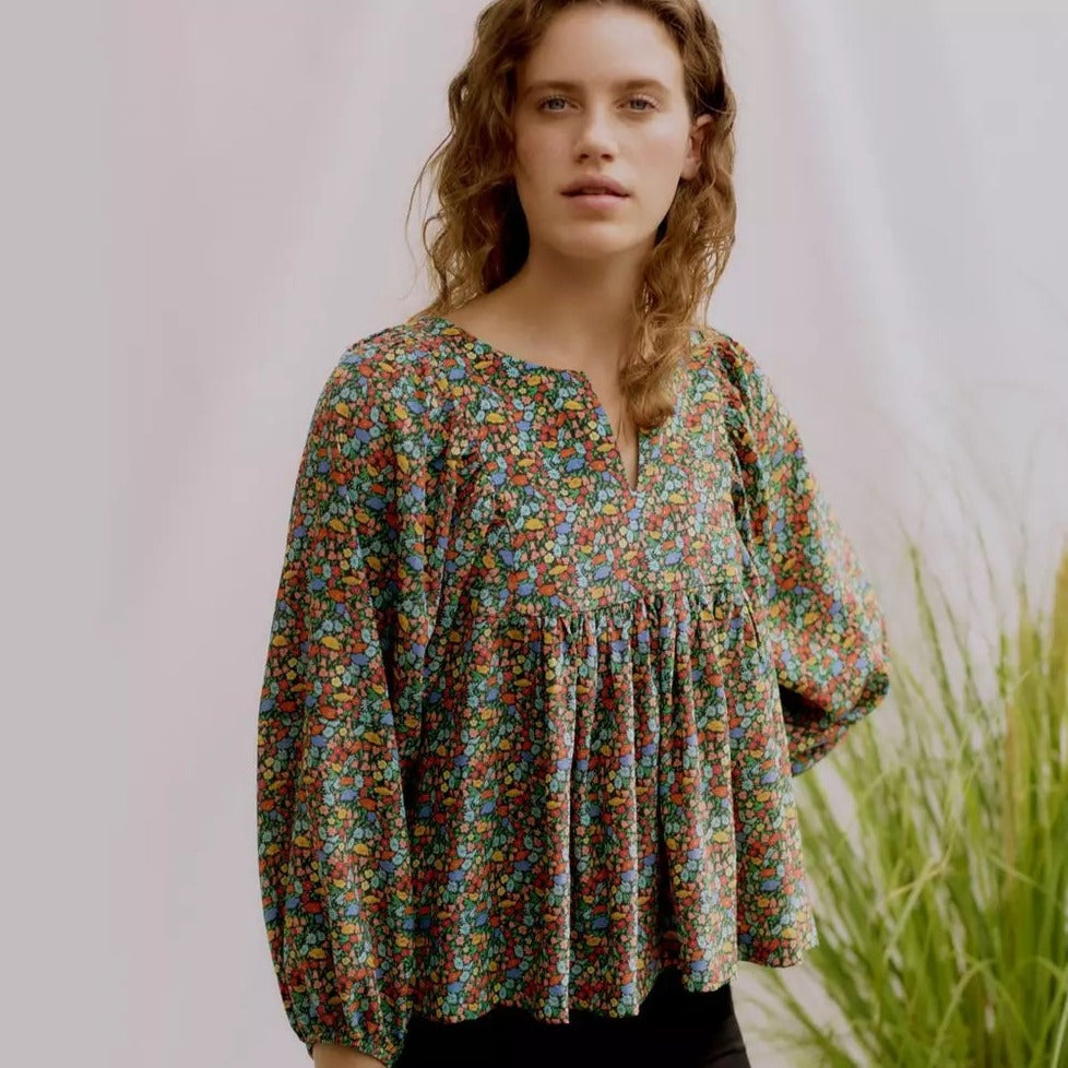 Esther blouse sewing pattern by Liberty Fabrics