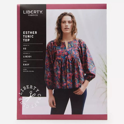 Esther Tunic sewing pattern by Liberty Fabrics