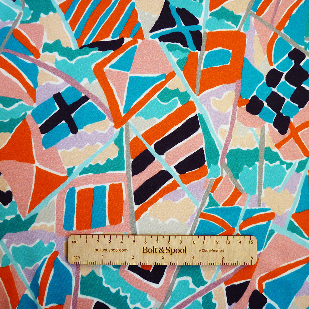 Liberty of London Norfolk Jersey - Ocean Breeze A