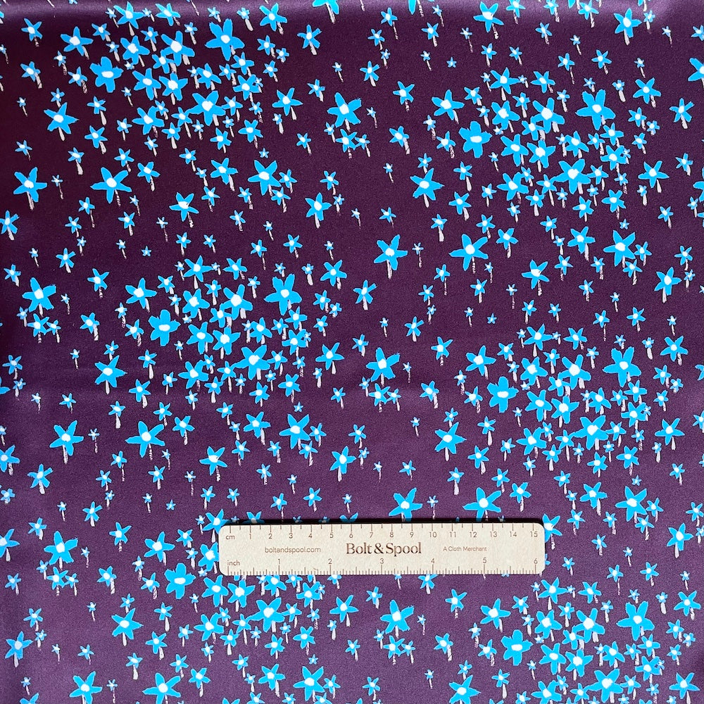 Liberty of London Belgravia Silk Satin - Starry Night C