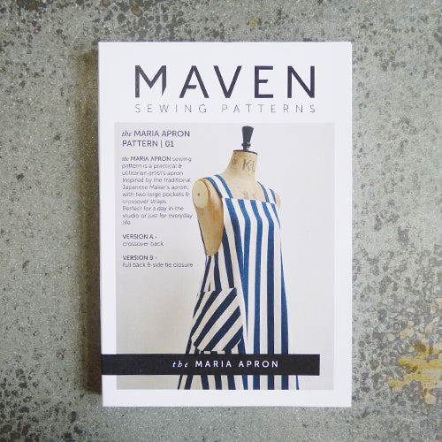 maven sewing patterns maria apron
