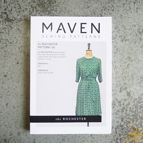 maven sewing patterns rochester blouse and dress
