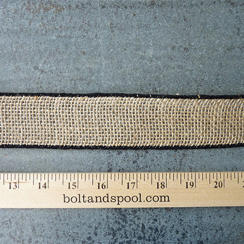 burlap ribbon