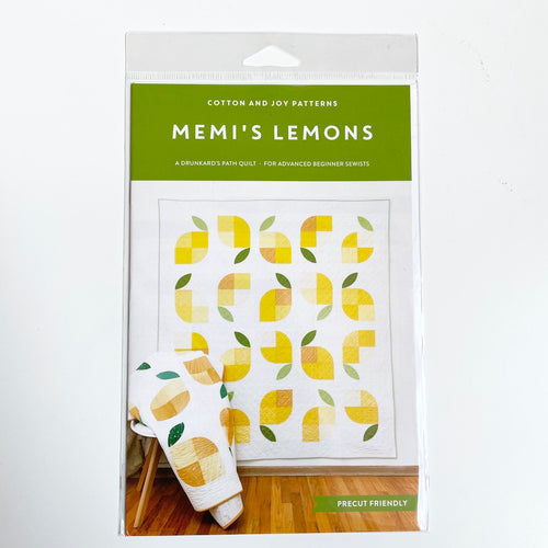 Cotton & Joy Patterns : Memi's Lemons Quilt