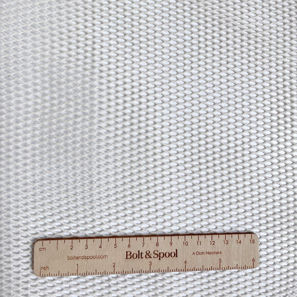 Organic Cotton Mesh Fabric - Natural