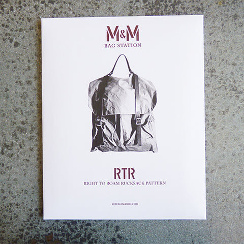 merchant and mills rtr right to roam rucksack sewing pattern