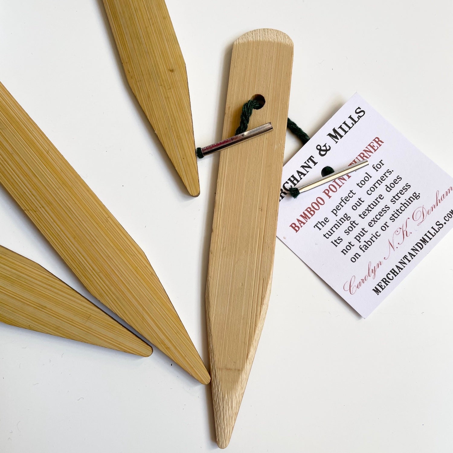 Merchant & Mills Notions : Bamboo Point Turner