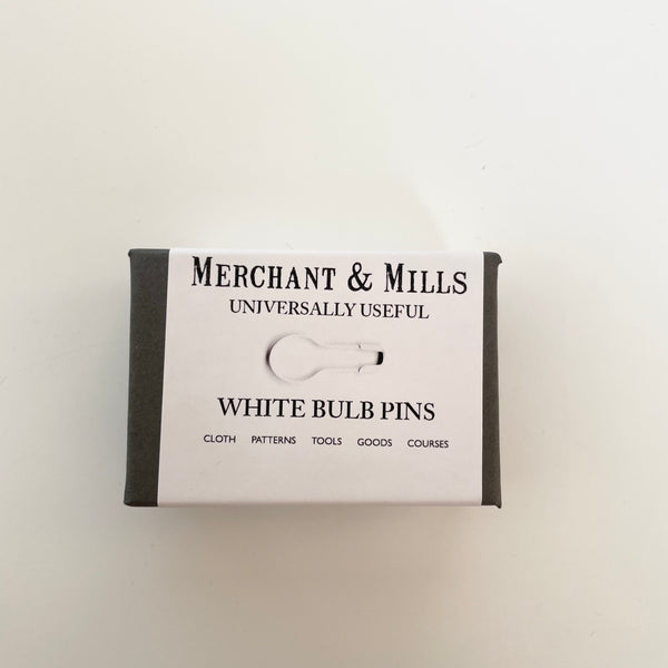 Merchant & Mills Notions : White Bulb Pins