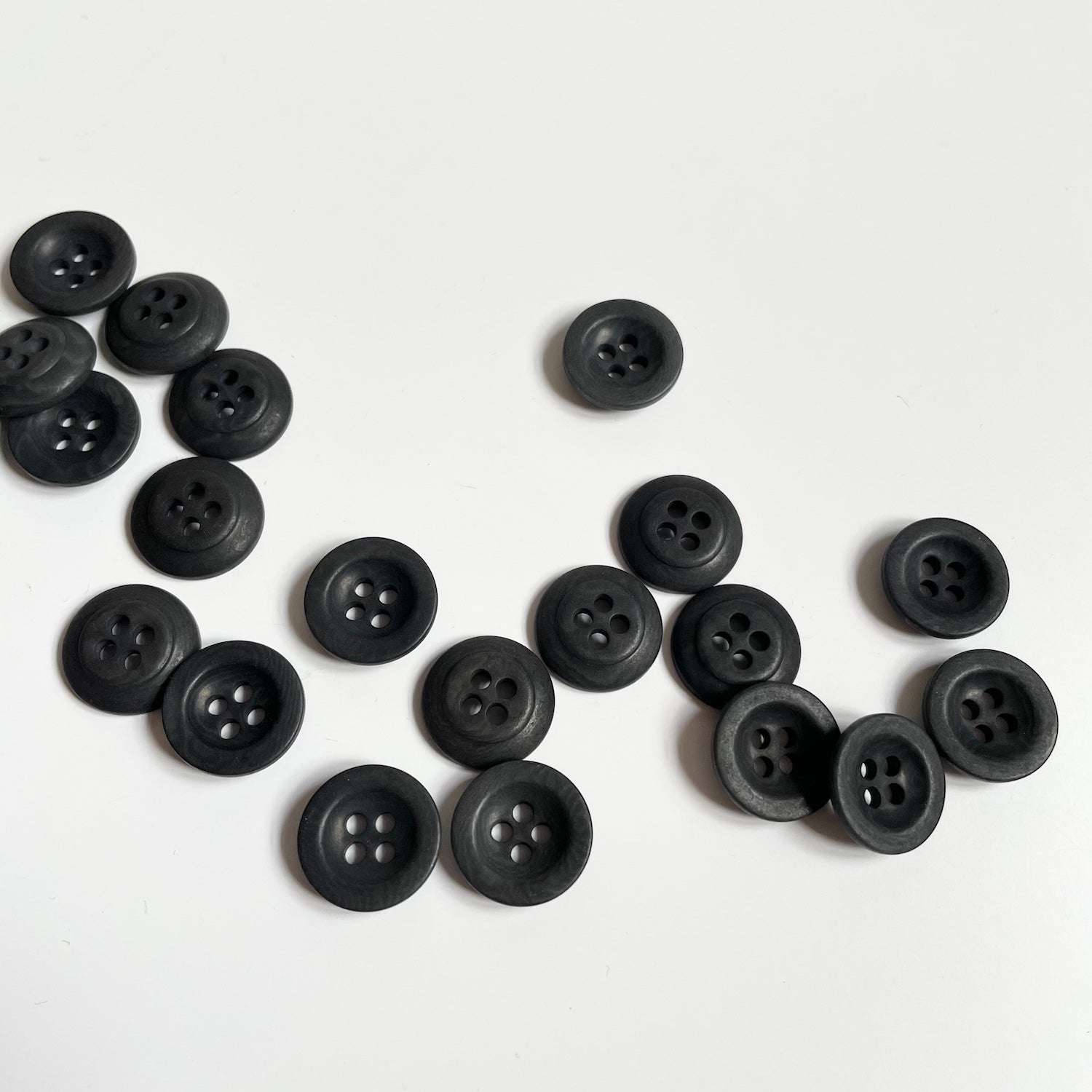 Merchant & Mills Corozo Buttons - Grey 14mm