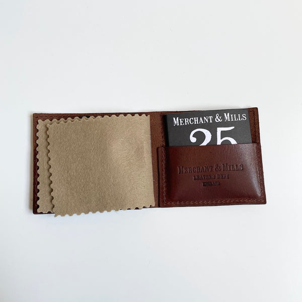 Merchant & Mills Notions : Leather Needle Wallet