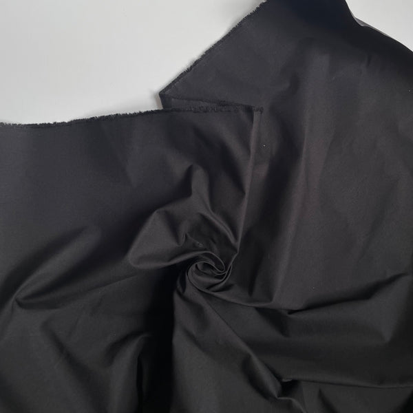 Merchant & Mills Fabric : Organic British Dry Oilskin - Black