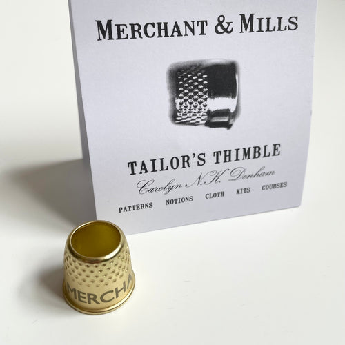 Merchant & Mills Notions : Tailor's Thimble