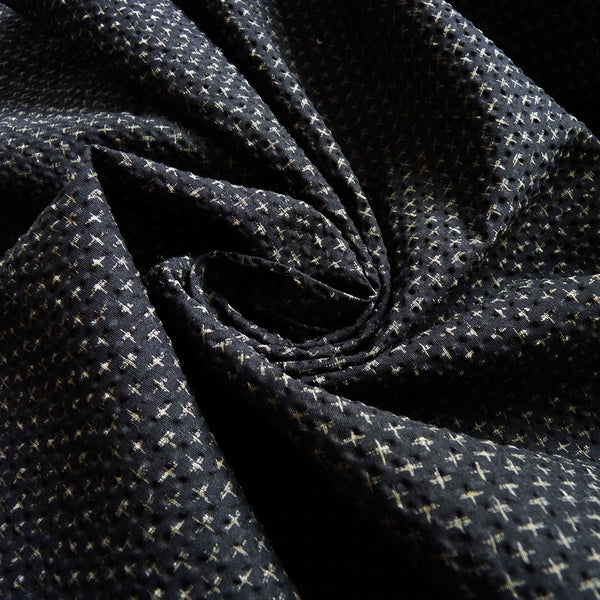 Merchant & Mills Fabric : Tottorri Cross - Black
