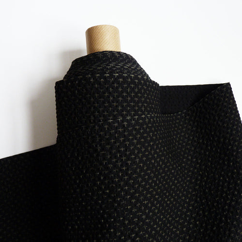 Merchant & Mills Fabric : Tottorri Cross - Black