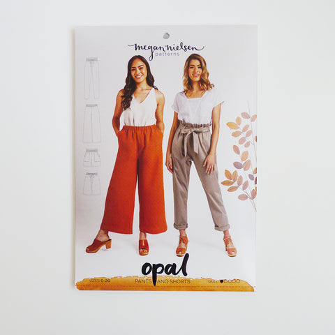 Megan Nielsen Patterns : Opal Pants & Shorts